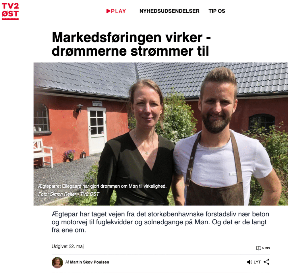 Forside Ellevilde Boutique Hotel