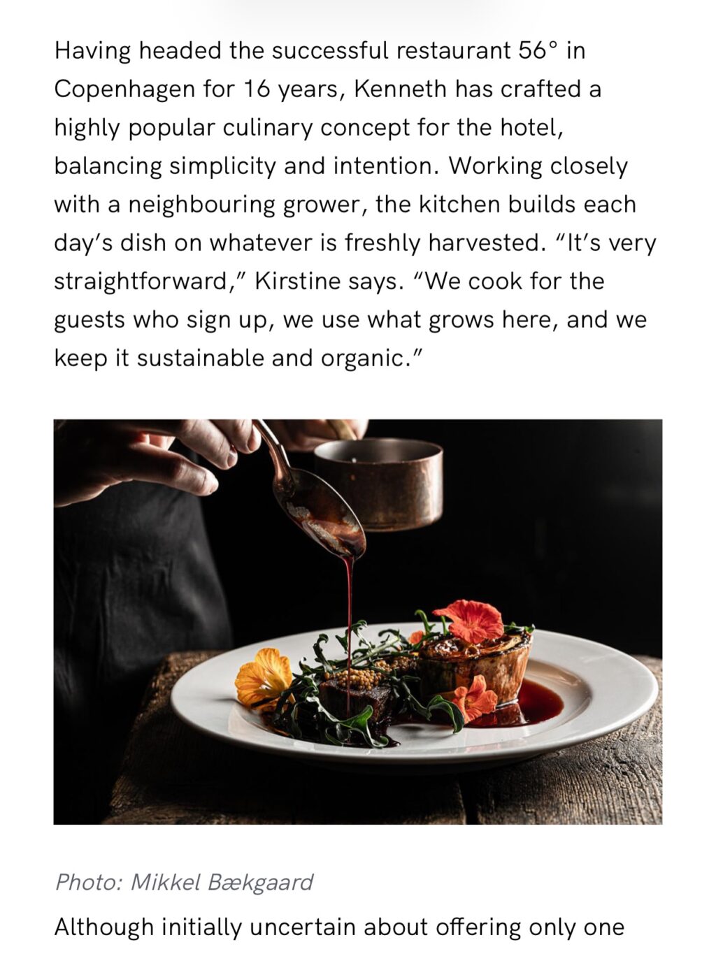 Instagram post from ellevilde.hotel. This post is in position 4.